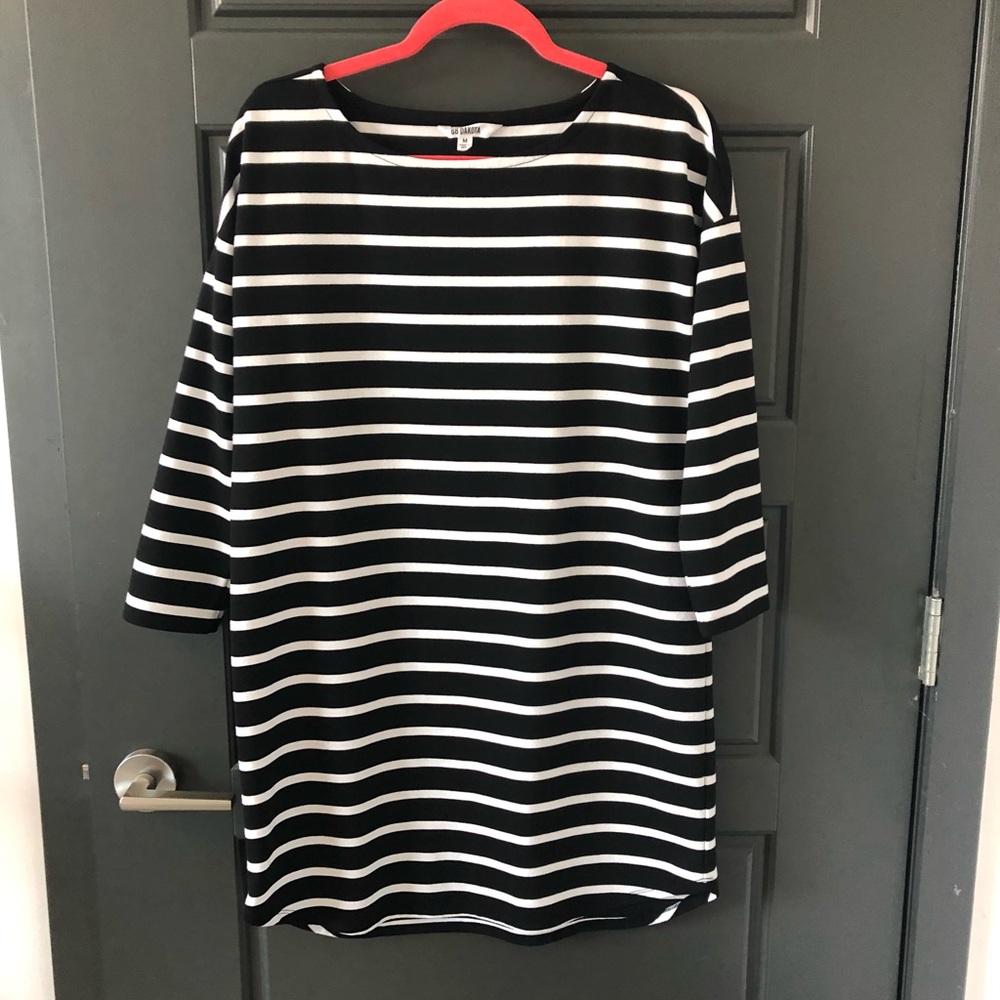 BB Dakota Striped Tunic Dress
